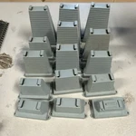 Tyco Mixed Lot Model Railroads Transformer Track Buildings 899T. Fixed Price $75.00.