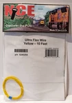 Nce Corporation 524-254 Ultraflex Hook-up 32AWG .023 Diameter Wire -- Yellow 10'. Fixed Price $8.06.