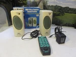 Mrc AA552 City/country Sound Station W/remote & Spealers- Bxd- Works Fine- W51. Fixed Price $89.00.