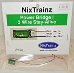Nixtrainz #NTZ-201 Power Bridge 3-WIRE Stay-alive New. Fixed Price $32.99.