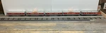 Lionel Nos. 2442, 2444,2444 And 2446 Lines Pass. Cars, Silver/red. Fixed Price $249.00.