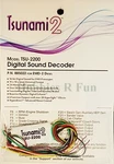 Soundtraxx TSU-2200 TSUNAMI2 EMD-2 Diesel Decoder, Amp Universal Style. Fixed Price $151.25.