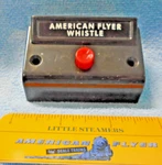 American Flyer Whistle Single Button Control New Repro XA14A964B. Fixed Price $19.95.
