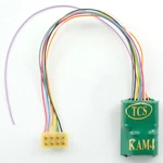 Tcs KAM4P-MH New Dcc Decoder With Keep Alive Pin Plug 3.5 Harness 1487. Fixed Price $63.96.