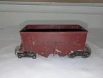 Lionel Pre-war Standard Gauge Maroon Nynh&hrr Ballast Car Tin Early 1900S. Fixed Price $49.99.