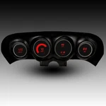 1969-1970 Mustang Direct Replacement Gauge Cluster, Red Leds Made In Usa. Fixed Price $456.90.