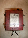 Ives Toy Train Red Case Transformer No. 204 75-WATT Needs Cord And Untested. Fixed Price $14.99.