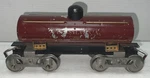 Lionel Prewar Standard Gauge 15 Pennsylvania Tinplate Tank Car - Repainted. Fixed Price $109.99.