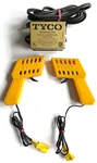 Vintage Tyco Model 608 Power Transformer And Two Yellow Slot Car Controllers. Fixed Price $22.99.