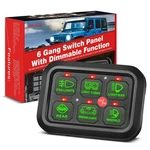 6 Gang Switch Panel Automatic Dimmable, Roador Universal Electronic Relay Sys.... Fixed Price $130.37.
