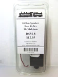 Railmaster Hobbies DSM-8 Bass Reflex Ohm 2 Watt Speaker 18X53X14MM. Fixed Price $12.50.