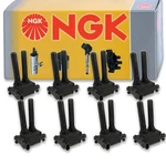 Pc Ngk 48716 U5121 Ignition Coils For UF504 UF-504 IC584 GN10352 E1004 Pv. Fixed Price $256.49.