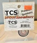 Tcs #1706 UNIV-SH2-C Speaker Housing Kit 28MM Round New. Fixed Price $16.99.