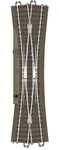 Trix 62720 Scale Ho Racer English Double Corner 12,1 - Length 9 5/16IN. Fixed Price $115.57.