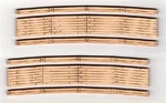 Blair Line Ho Laser-cut 24" Radius Curved Wood Grade Crossing (2 Sets) 128. Fixed Price $18.36.
