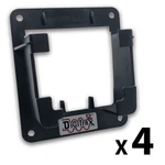 New Digitrax Stow-away 4 Pack Throttle Holder. Fixed Price $46.99.