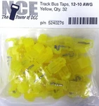 Nce New 2024 TBTY32 Track Bus Taps 10-12 Awg Pack Yellow 5240276. Fixed Price $28.38.