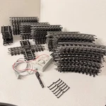 Ho Scale Bachmann Track Lot 75+ Pieces Used W/ Lgb Transformer 50030 110 Read. Fixed Price $174.00.