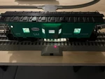 Lionel Gauge Nyc Bay Window Caboose #6-9174 See Illumination Picture. Fixed Price $27.59.
