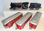 Lionel Prewar O-ga. 262E Diecast Steam Loco W/ Tender & 2-610, 612 Pass.cars. Fixed Price $299.99.
