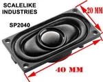 Scalelike SP2040 1 Watt 8 Ohm 20X40MM Speaker Dcc Tsu,qsi,wow,digtraxx+ N.i.b.. Fixed Price $8.99.