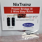 Nix Trainz NTZ-204 Power Bridge 3 Wire Stay Alive System Model Railroad. Fixed Price $29.95.