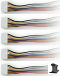 Digitrax Dnwh New 2026 8 Pin Plug To Bare Wire Dcc Decoder Harness 5 Pcs. Fixed Price $17.92.