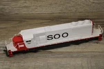 Ho Kato SD40-2 Soo Line Locomotive #787 Model Train. Fixed Price $148.45.