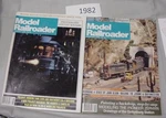 Model Railroader Magazine Complete Year 1982 12 Issues. Fixed Price $43.56.
