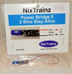 Nixtrainz #NTZ-202 Power Bridge Ii 3-WIRE Stay-alive New. Fixed Price $32.99.