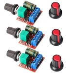 3PCS Motor Pwm Speed Controller 5V-35V 5A Adjustable Dimmer W/. Fixed Price $15.99.