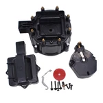 1 Set Shlpdfm Black Male Hei Large Distributor Cap Rotor Kit Fits For Chevy G.... Fixed Price $35.38.