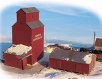 Walthers Cornerstone Farmer's Co-op Rural Grain Elevator 933-3238 Scale Mod.... Fixed Price $49.09.