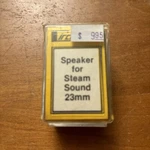 Circuitron Speaker For Steam Sound 23MM New In Package Open. Fixed Price $14.79.