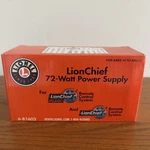 Lionel Lionchief 72-WATT Power Supply 6-81603 Gauge 4 Amp. Fixed Price $40.00.