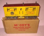 Mccoy 1000-73 Standard Gauge 19TH Natl. Tca Convention 1973 Michigan New In Box. Fixed Price $109.00.