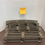 Lionel Vintage Standard Gauge Tubular Curved & Straight Track 14 Pieces Rusty. Fixed Price $39.95.