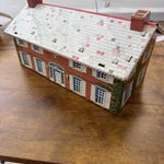 Vtg Marx Tin Litho 1859 Civil War Brick Mansion Train/play Set - Earlier Version. Fixed Price $39.99.