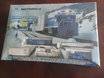 Motorola Authentic Ho Scale Train Set. Vintage Althearn 1997 Complete New Box. Fixed Price $240.00.