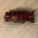 Lionel Prewar Standard Gauge 53 Square Body Early Wide Scale Runs Good F-b. Fixed Price $400.00.