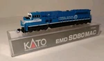 Scale Kato 176-5502 Cr Conrail Quality Emd SD80MAC Diesel #4123 Dcc Installed. Fixed Price $169.00.