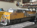 Intermountain Ho Ge ES44AC Locomotive #5502 / Esu Lok Sound Select Decoder. Fixed Price $249.00.