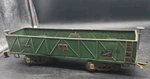 American Flyer Wide Gauge - 4017 Green Gondola 6 Million. Fixed Price $39.99.