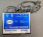 Vintage Cox 62-2010 Hobby Transformer 120V 60W A.c. Accessories D.c. Track, Usa. Fixed Price $14.99.