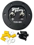 Round Subwoofer Speaker Box Terminal Cup, Single Input TCS-2R Black. Fixed Price $29.99.