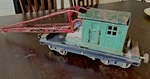 Lionel Pre-war Standard Gauge No. 219 Derrick Crane. Fixed Price $90.00.