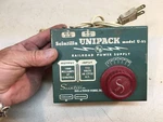 Vintage Ac/dc Scintilla Unipack Railroad Train Transformer U-55. Fixed Price $41.65.