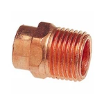 Nibco W01230T Copper Pipe Adapter, 1/2 3/8 In. Cxm - Quantity 10. Fixed Price $43.37.