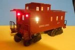 Scale Lionel Lighted Caboose Led Lighting Kit Using On-board Battery & Switch. Fixed Price $5.30.