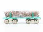 Standard Gauge Mccoy No. 291 Gn Great Northern Tinplate Log Car W/ Load. Fixed Price $299.95.